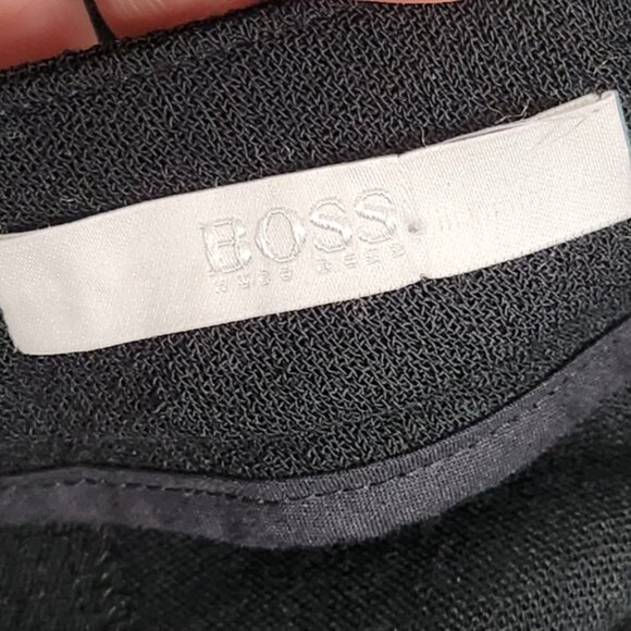 HM Beige 100% Linen Pull On Straight Leg Trouser Pants Size 8 - Picture 10 of 16